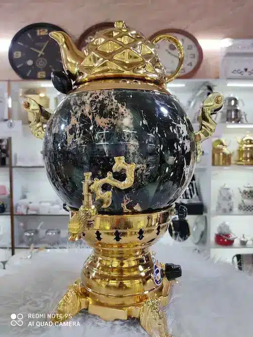 سماور گازی استیل