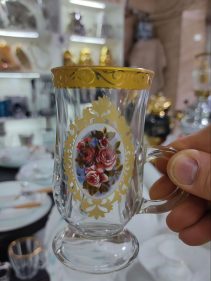فنجان چایخوری گل رز ملودی