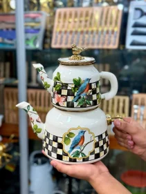 کتری قوری لعابی