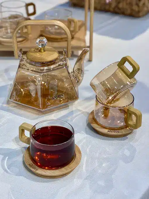 قوری پیرکس شعله مستقیم