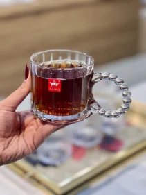 فنجان یا ماگ دسته حلقه وارداتی ست 6 عددی - Image 3