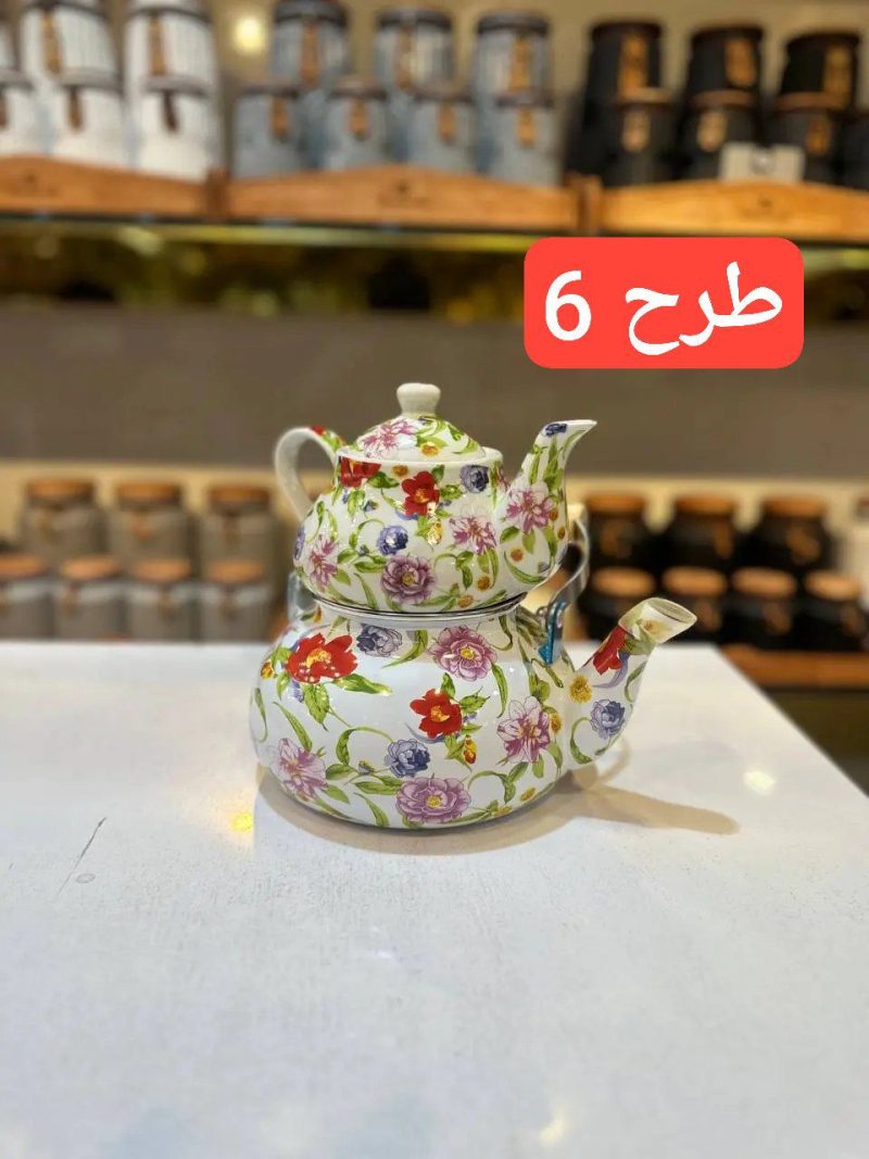 کتری قوری لعابی
