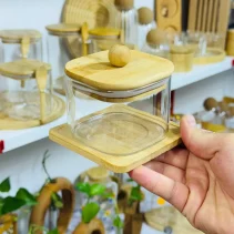 قندان پیرکس مربعی