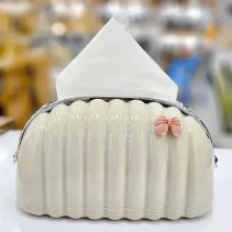 جادستمال کاغذی شیک وارداتی طرح صدف - Image 5