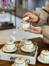 فنجان قهوه خوری طرح کدو