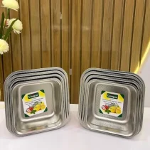 آبکش و لگن مربع یونیک 8 پارچه - تصویر 3