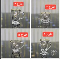 فنجان چایخوری پیرکس لاله 7 طرح - Image 2