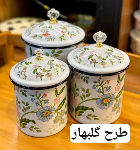 IMG_20260529_123658_592 بانکه لعابی 3 تکه وارداتی ۳طرح - Image 1